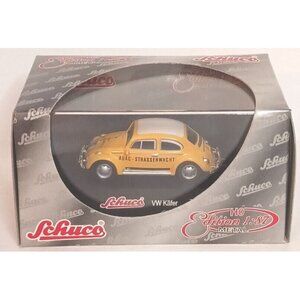 Schuco Volkswagon Beetle ADAC Strassenwacht VW HO Edition 1:87 Factory Sealed